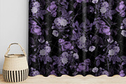Purple Roses - Seamless Patterns, a Pattern Graphic by texvogue (Thumbnail 15 of 15)