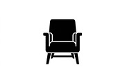 Plush Reading Chair Silhouettes, an Object Graphic by Designs_River (Thumbnail 2 of 3)