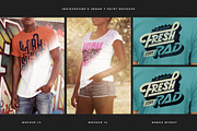 Urban T-Shirt Mockups, a Shirt Mockup by Indieground Design Inc. (Thumbnail 6 of 6)