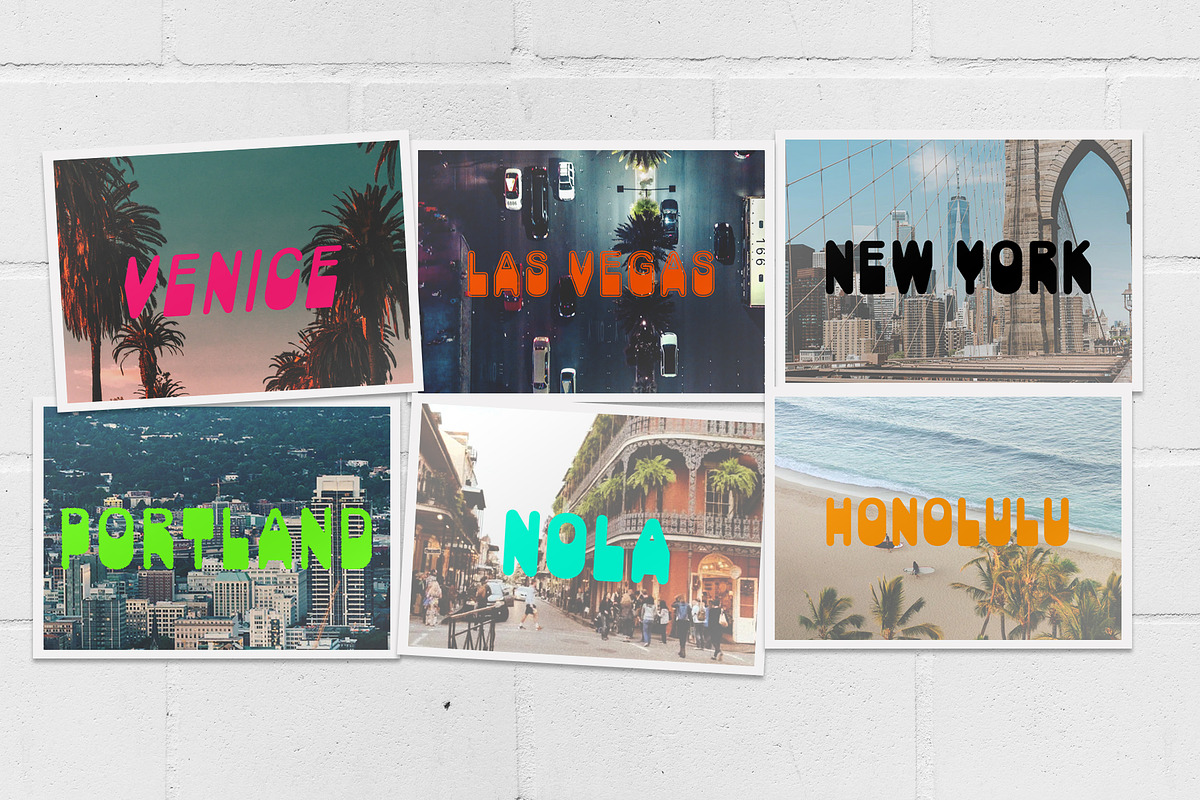NOPE Font Family preview 6