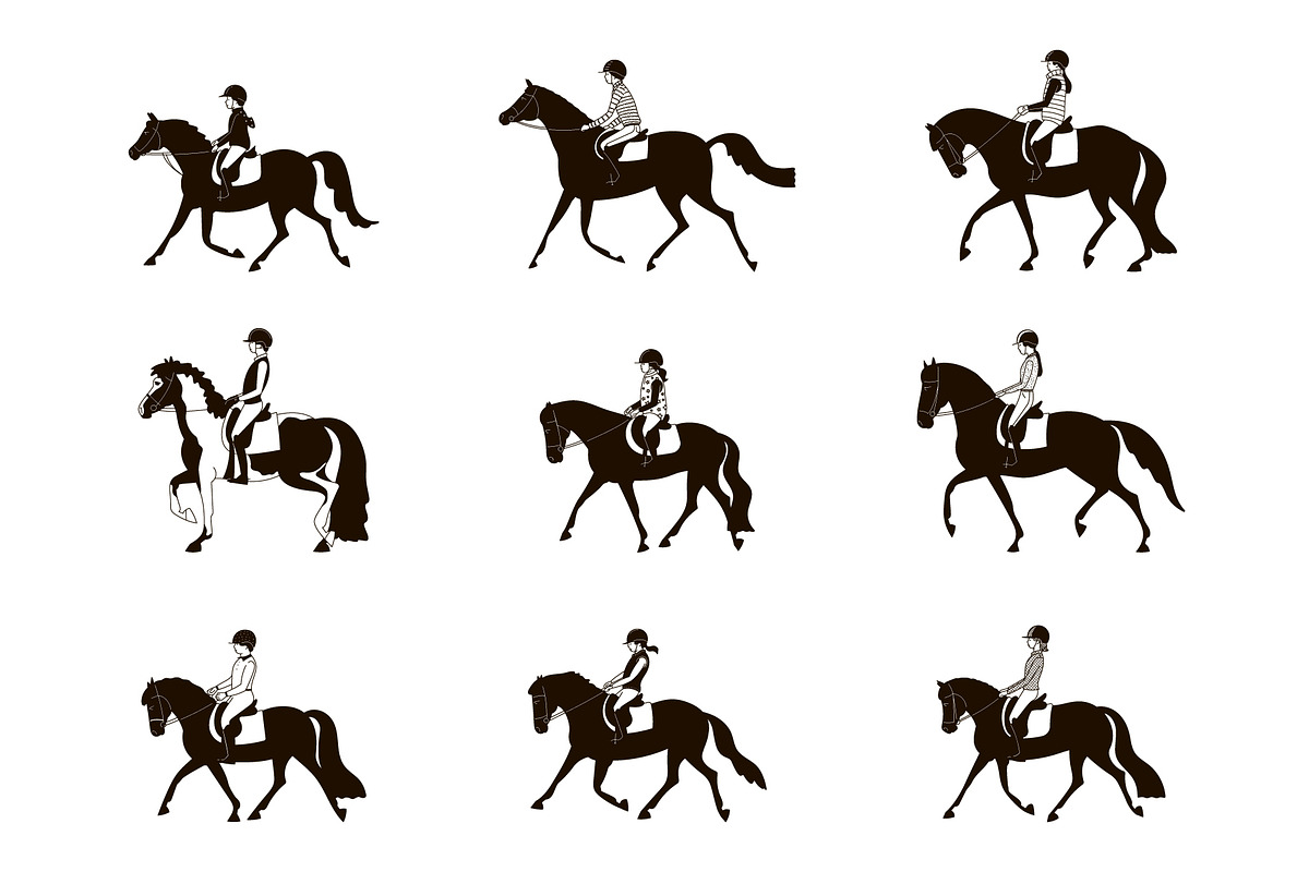 Riding School, an Animal Illustration by Naurider (Photo 3 of 5)