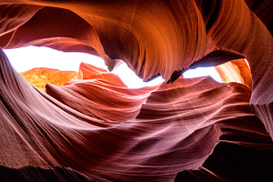 Lower antelope containing red, permit, and reservation