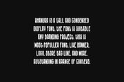 Khanura - Tall Sans Font, a Sans Serif Font by QR Design Studio (Thumbnail 4 of 7)
