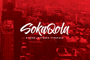 SokaQola Hand-lettered Font, a Script Font by Typia Nesia (Thumbnail 1 of 7)