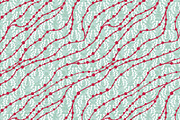 Seamless mint green damask patterns, a Pattern Graphic by Alenarozova (Thumbnail 5 of 5)