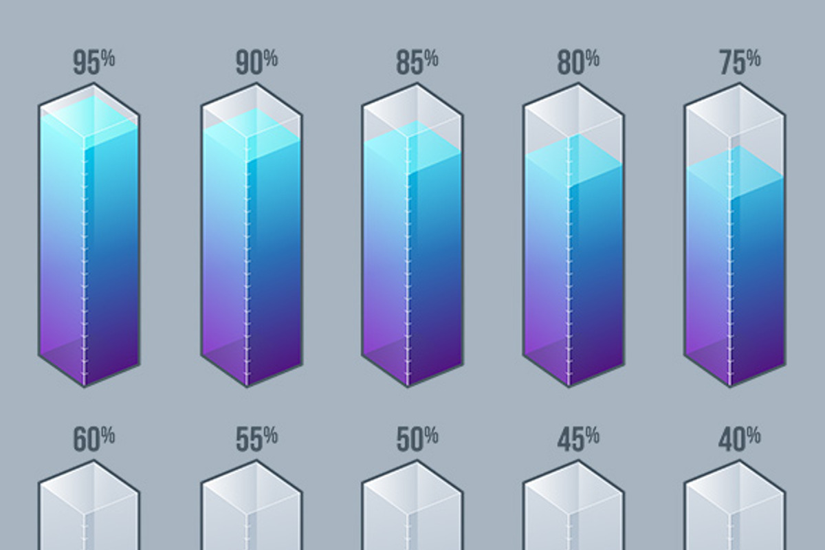 Bar Graph Chart. Infographic Element, an Object Graphic by Shurik76 (Photo 2 of 2)