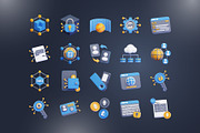 20 Web3 3D Icon Set, an Object 3D Model by Bilicube Studio (Thumbnail 5 of 6)