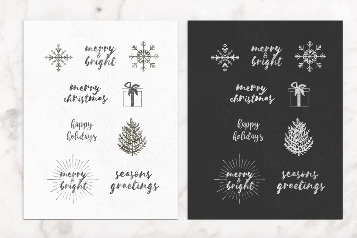 Vintage Christmas Photo Overlays, a Templates & Theme by Aloha Philly (Photo 3 of 17)