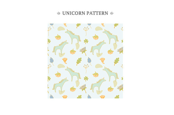 Unicorn Pattern preview 4