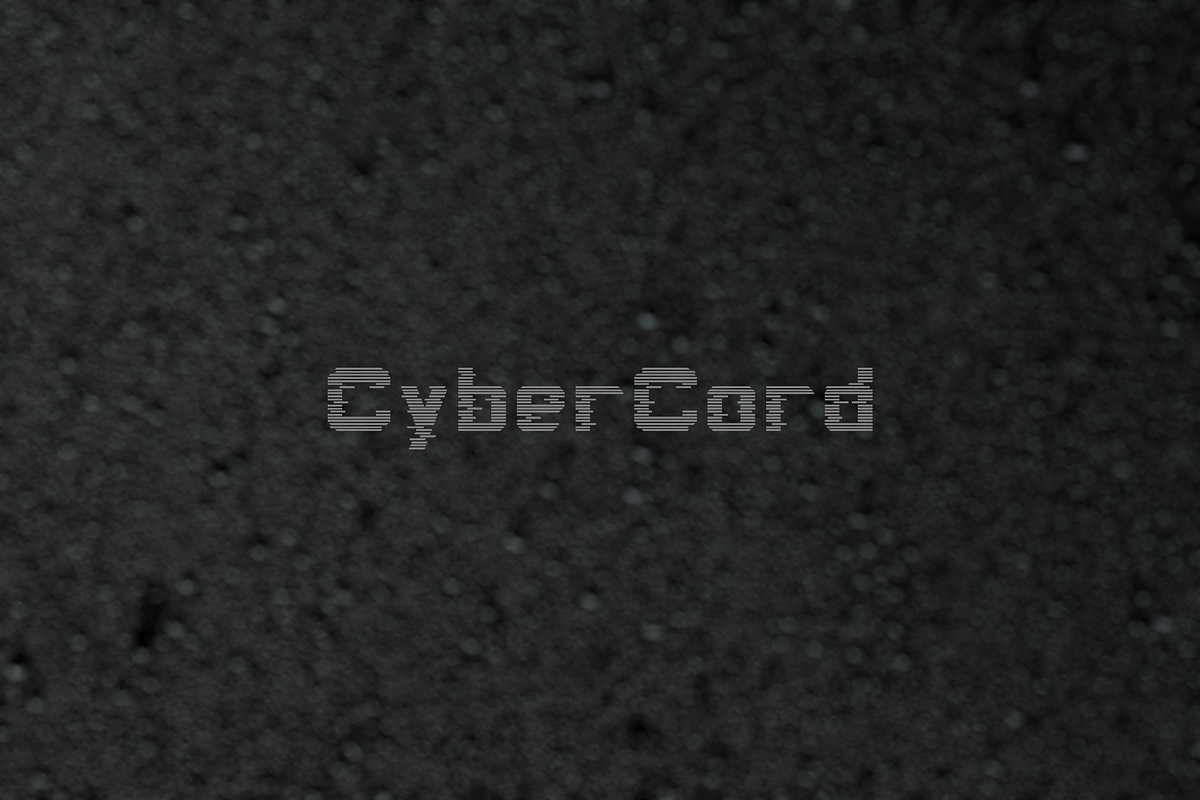 CyberCord font, a Sans Serif Font by gREyPUBLIC (Photo 1 of 2)