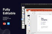 Qerja - Presentation Template, a Presentation Template by Product Experience (Thumbnail 2 of 6)