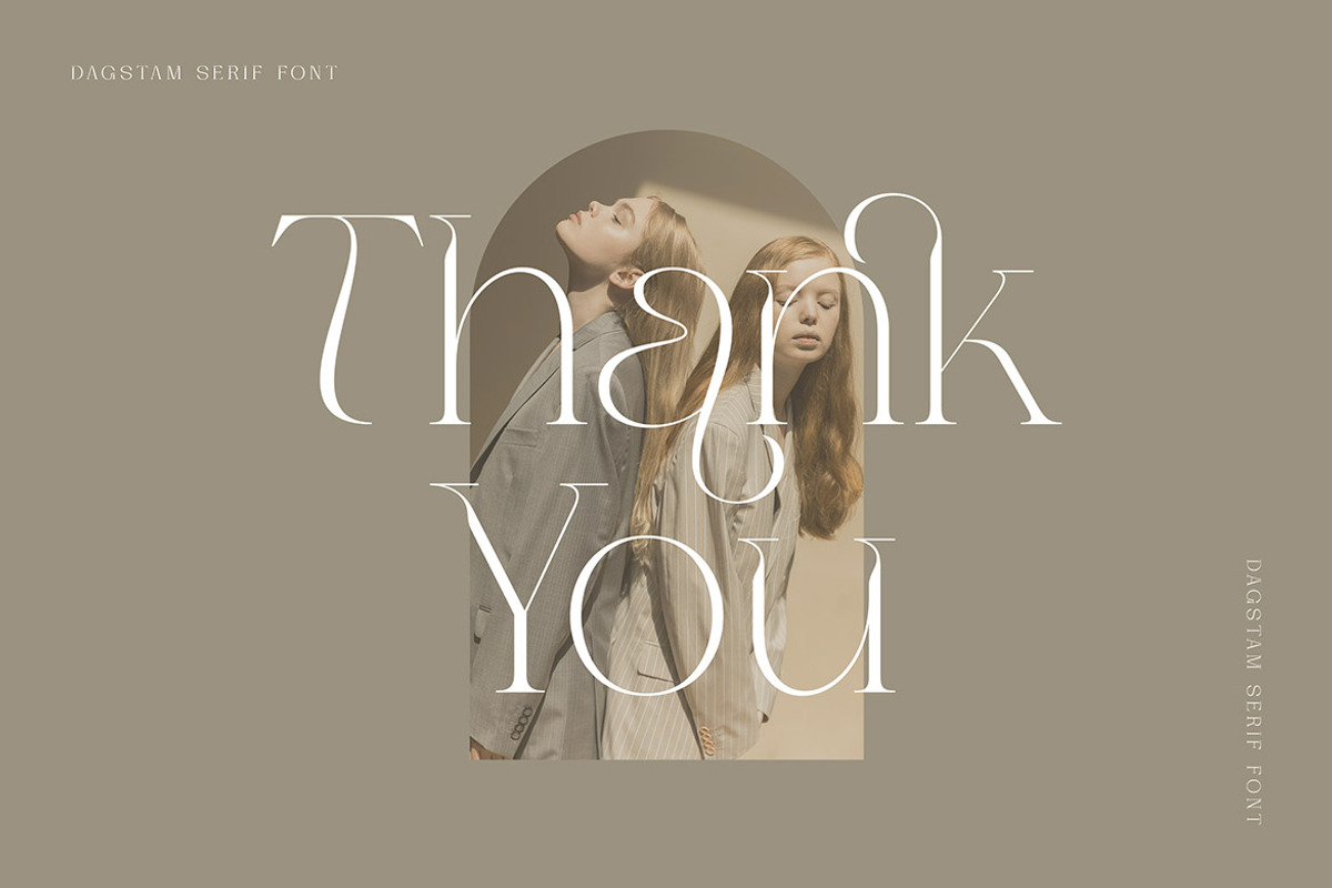 Dagstam - Artistic Serif Font, a Serif Font by Cruzine (Photo 9 of 9)