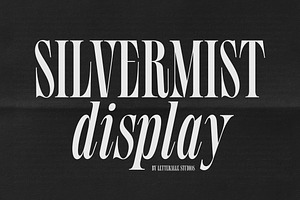 Silvermist Display Serif