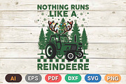 Holiday Reindeer T Shirt Design, a Graphic by Vector Portal (Thumbnail 5 of 6)