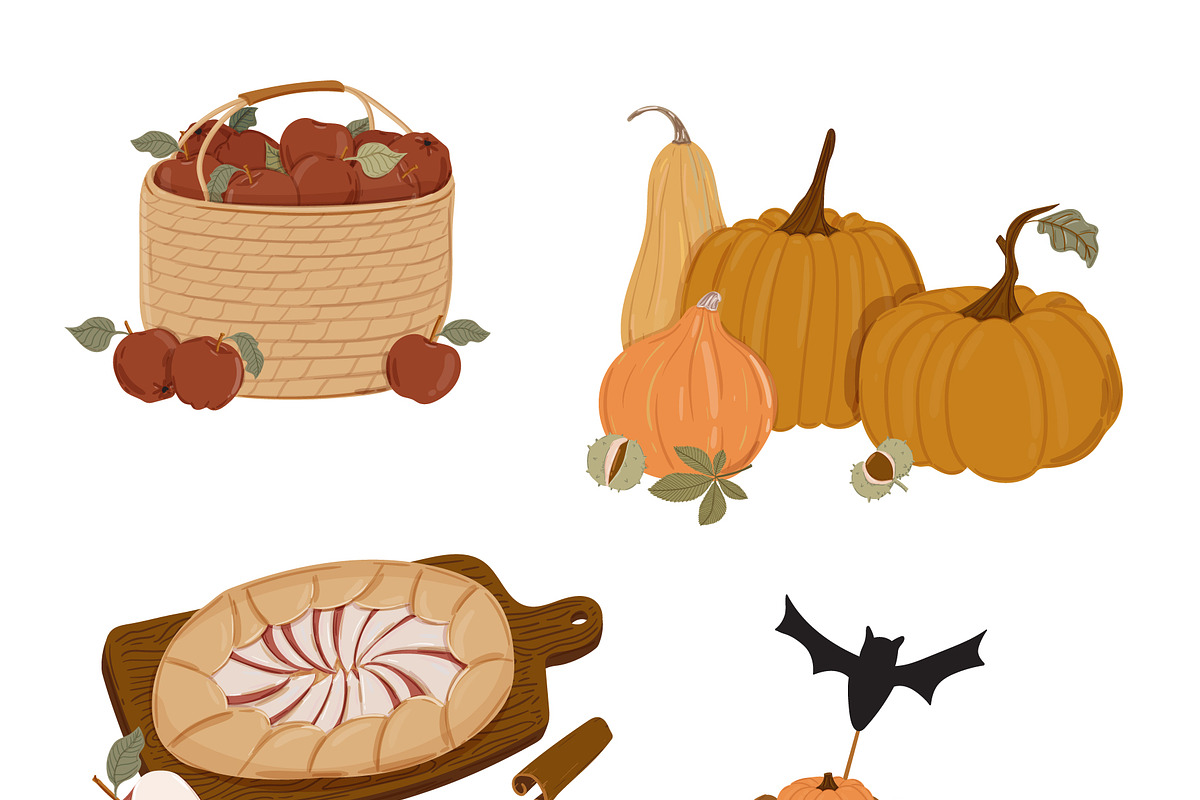 Magic Autumn, Cozy Fall Mood, an Illustration by Ruslana Lubenets (Photo 10 of 19)