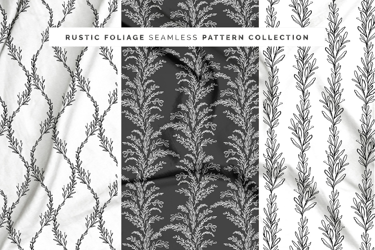 Rustic Patterns +58 Illustrations, a Pattern Graphic by Pink Coffie