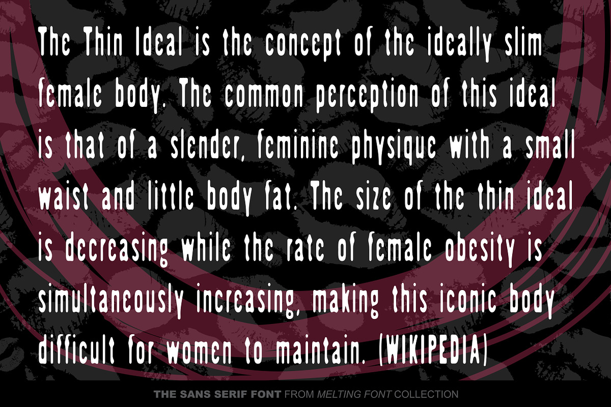 SlimOne Normal Sans Serif Font preview 4