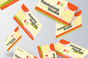Creative Brand Agency Business Card, a Business Card Template by Annora Studio (Thumbnail 3 of 6)