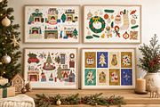 Christmas Decor Clipart, a Seasonal Illustration by Anna Studio (Thumbnail 6 of 13)
