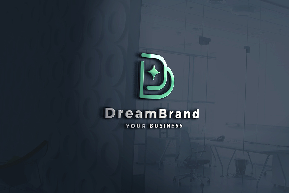 Dream Brand Letter D Star Logo, a Branding & Logo Template by Design_Planet (Photo 1 of 3)