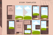 Brown Instagram Template for Canva, a Social Media Template by Innova Studio (Thumbnail 3 of 8)