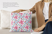 floral tile seamless pattern, a Pattern Graphic by Pink Studio Art (Thumbnail 5 of 5)