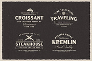 Goodman - Retro Vintage Typeface, a Sans Serif Font by uyo66 (Thumbnail 8 of 11)
