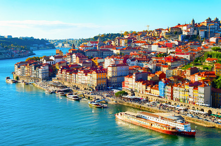 Cityscape Douro river Porto Portugal, an Architecture Photo by joyt
