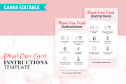 Plant Care Card Template, a Templates & Theme by Snapybiz (Thumbnail 2 of 10)