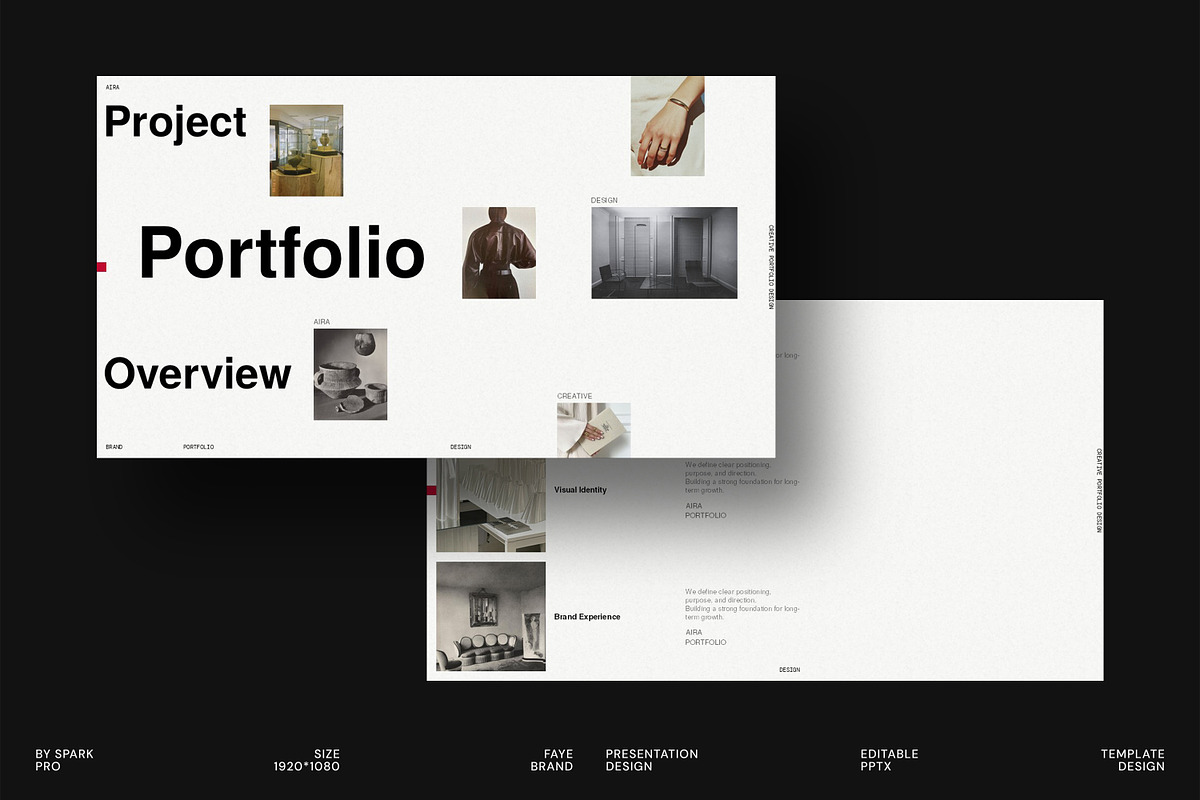 AIRA | Portfolio Design, a Presentation Template by SparkPro (Photo 10 of 11)