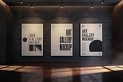 Art Gallery Mockup, an Advertising Mockup by Pitchlook.Studio (Thumbnail 3 of 5)