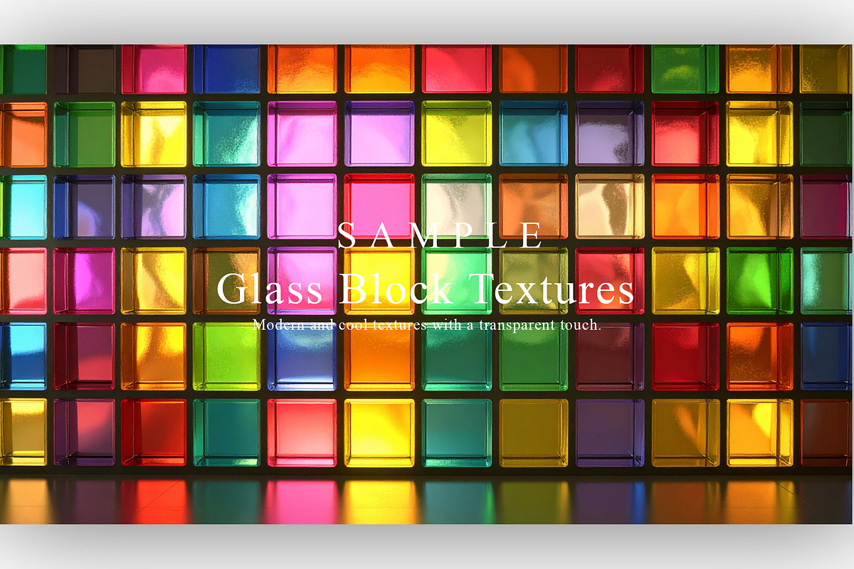 16 Glass Block Textures, a Background Graphic by NOMO DESIGN (Photo 14 of 21)