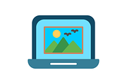 Laptop Flat Icon, an Icon by Pexelpy (Thumbnail 2 of 2)