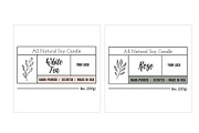 Candle Label Templates, a Stationery Template by Marham Labeling Co (Thumbnail 2 of 5)