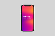 iPhone X, iPhone 11 Flat Mockup, an iPhone Mockup by Big Zone Studio (Thumbnail 2 of 4)