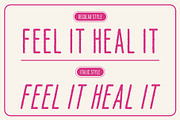 Bondie Rounded Rough, a Sans Serif Font by Craft Supply Co. (Thumbnail 4 of 8)