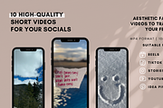 Winter Outdoor: 10 Aesthetic Videos, a Social Media Template by sociallyswanky (Thumbnail 2 of 5)