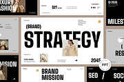 Brand Strategy Powerpoint, a Presentation Template by fakhroo (Thumbnail 1 of 5)