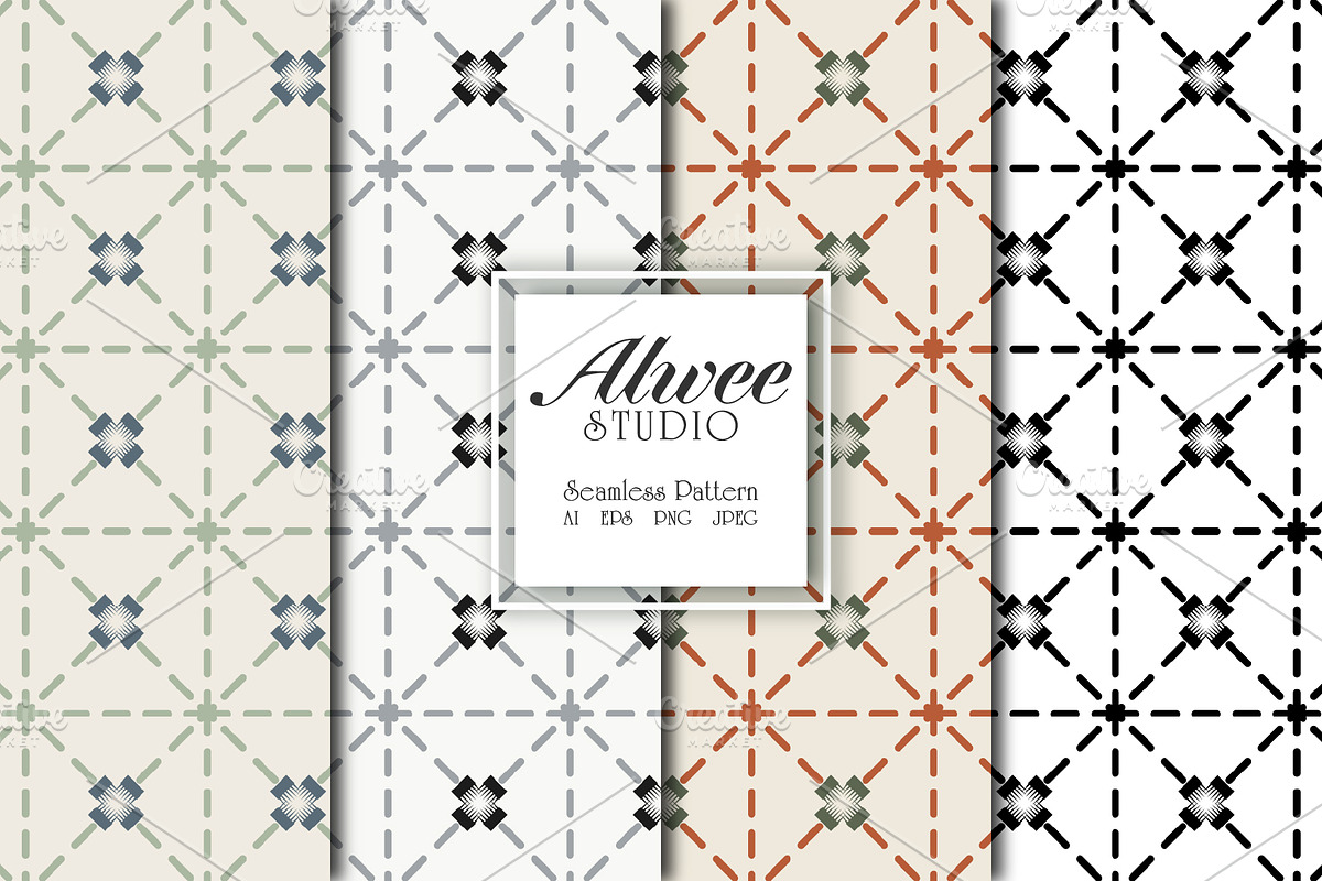 Japanese Seamless Pattern Set, a Pattern Graphic by Alwee Studio (Photo 5 of 10)