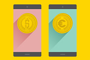 6 Money coin graphic concept, an Object Graphic by Do2design (Thumbnail 2 of 3)