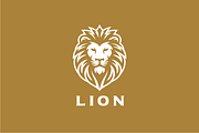 Lion Head Logo Template, a Branding & Logo Template by yopie (Thumbnail 2 of 3)