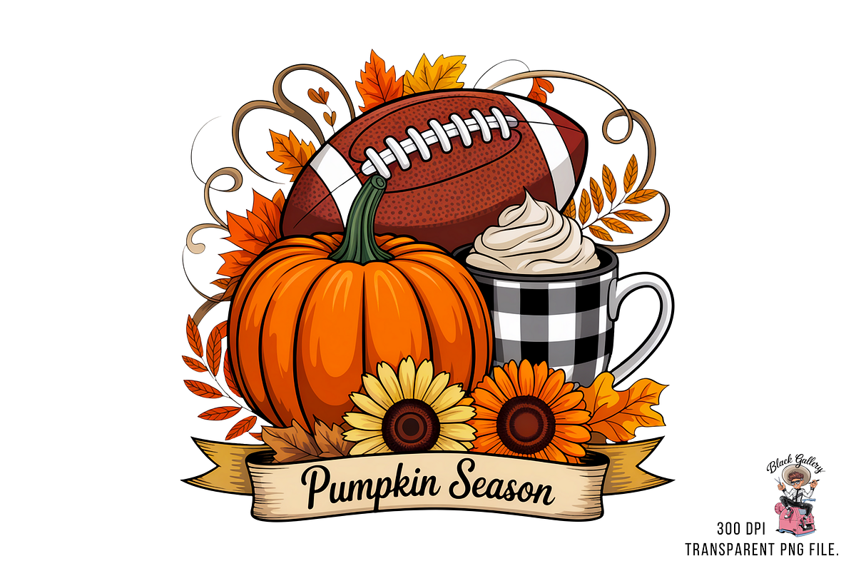10 Fall Harvest, Autumn Decor PNG, an Illustration by Clipart Bloom (Photo 6 of 11)