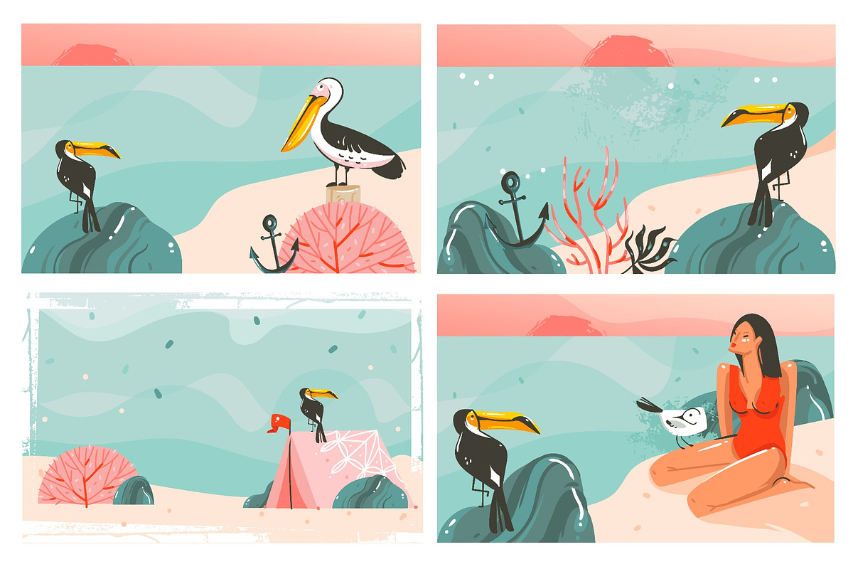 Mermazing Life 30% OFF!, an Animal Illustration by Anastasy_helter (Photo 7 of 21)