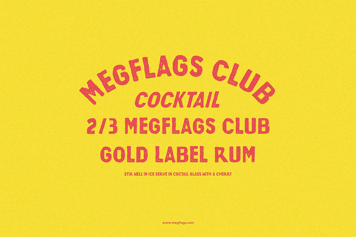 Grissed Typeface, a Font by Megflags (Photo 5 of 9)