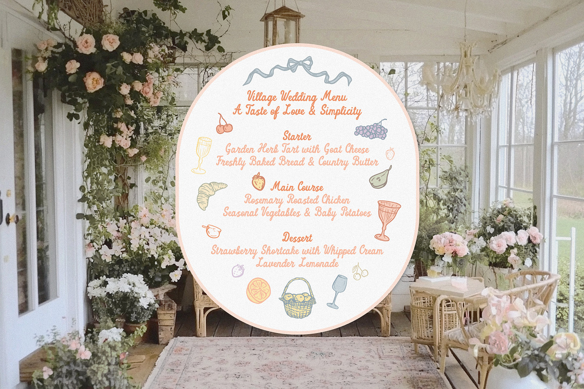 Village Romance - Whimsical Graphics, an Object Graphic by AnMark (Photo 11 of 16)