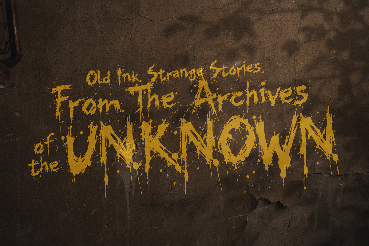 Pagestar Sidewalk mystery Grungetype, a Handwritten Font by HypeWorksCo (Photo 4 of 17)