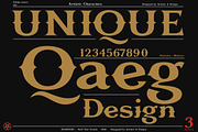 Diabolus - Serif Font Family, a Serif Font by Artistic & Unique (Thumbnail 4 of 14)