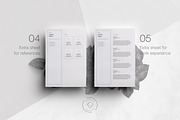 Resume Template for Word - 5 Pages, a Resume Template by Leo Resume (Thumbnail 5 of 7)