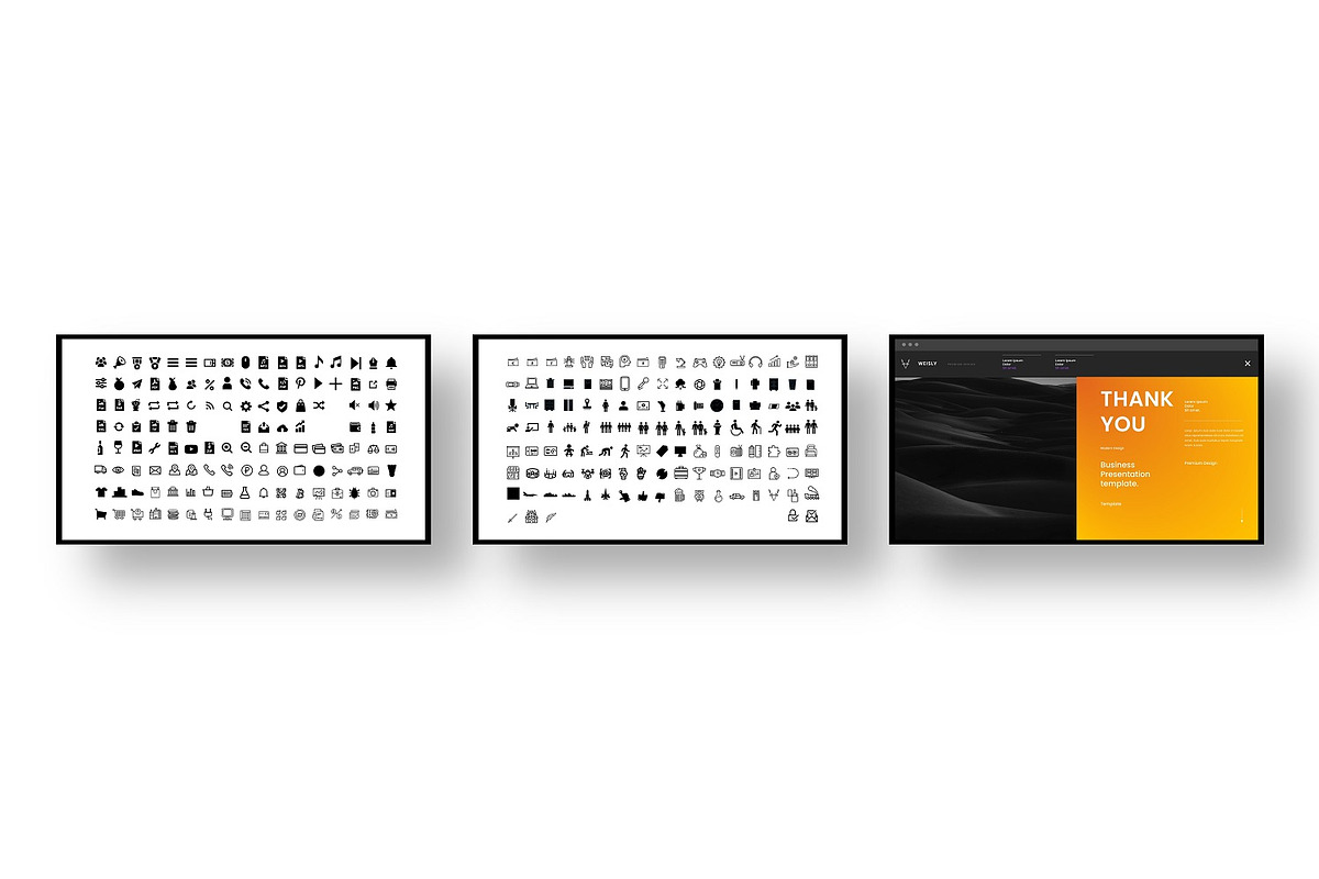 Weisly – Business PowerPoint, a Presentation Template by Dens Creative Studio (Photo 6 of 6)
