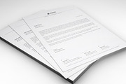 Simple Letterhead, a Stationery Template by DesignGhar (Thumbnail 2 of 5)